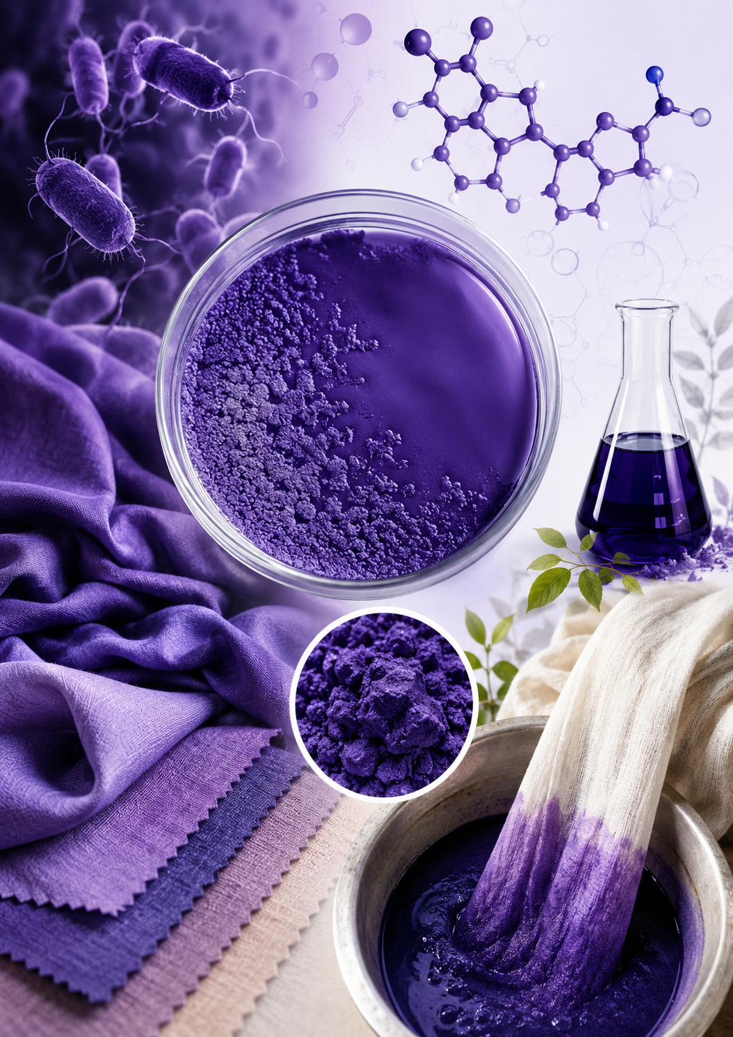 Microbial Violacein for Sustainable Textile Colouration: A Critical Review of Biosynthesis, Dye-fibre Interactions and Industrial Translation