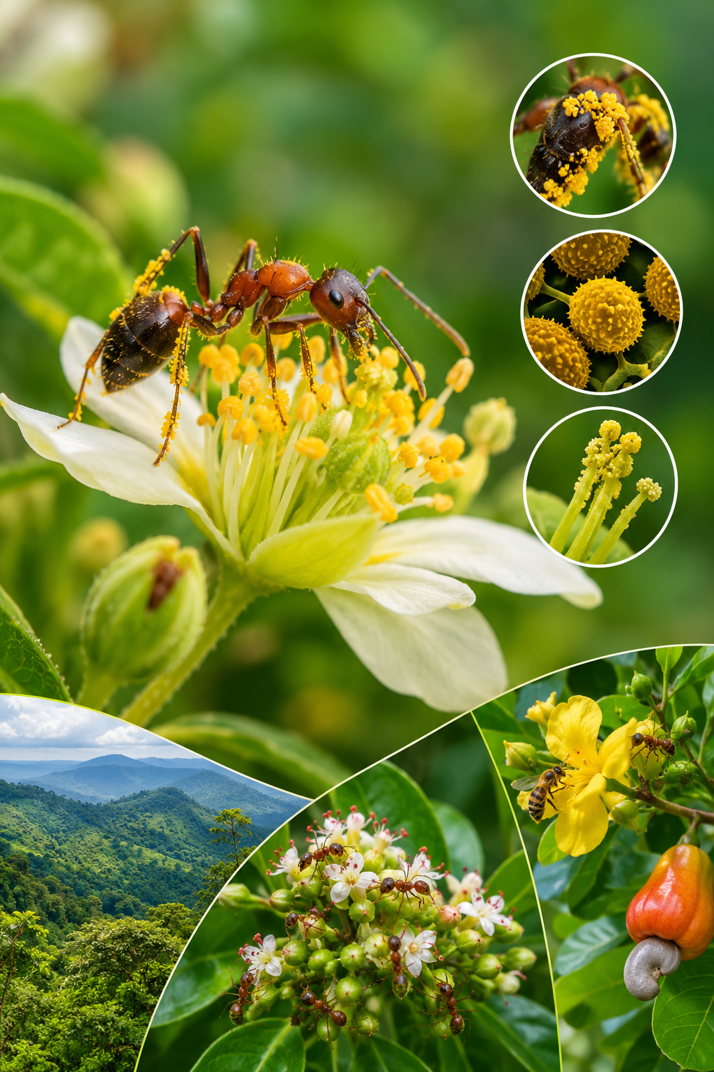 Beyond Bees: A Critical Narrative Review of Ant-Mediated Pollination in Indian Flora